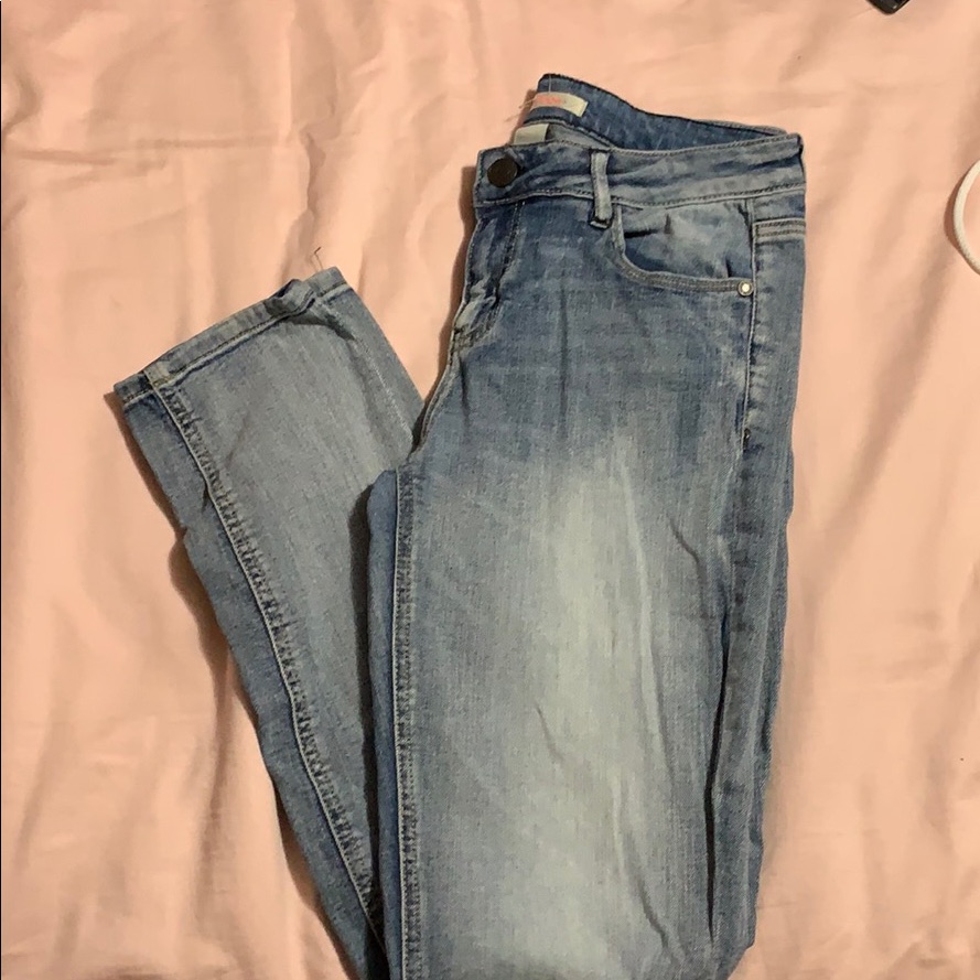 Split Knee Jeans
